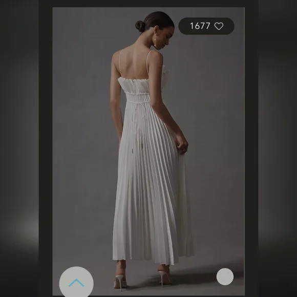 Acler Sanna  Pleated Maxi Dress - Picture 2 of 14